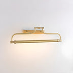Geometric Gold Metal Vanity Light with LED