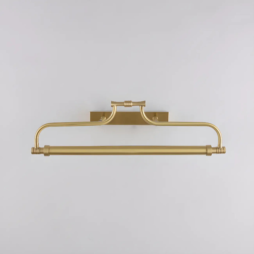 Geometric Gold Metal Vanity Light with LED