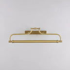 Geometric Gold Metal Vanity Light with LED