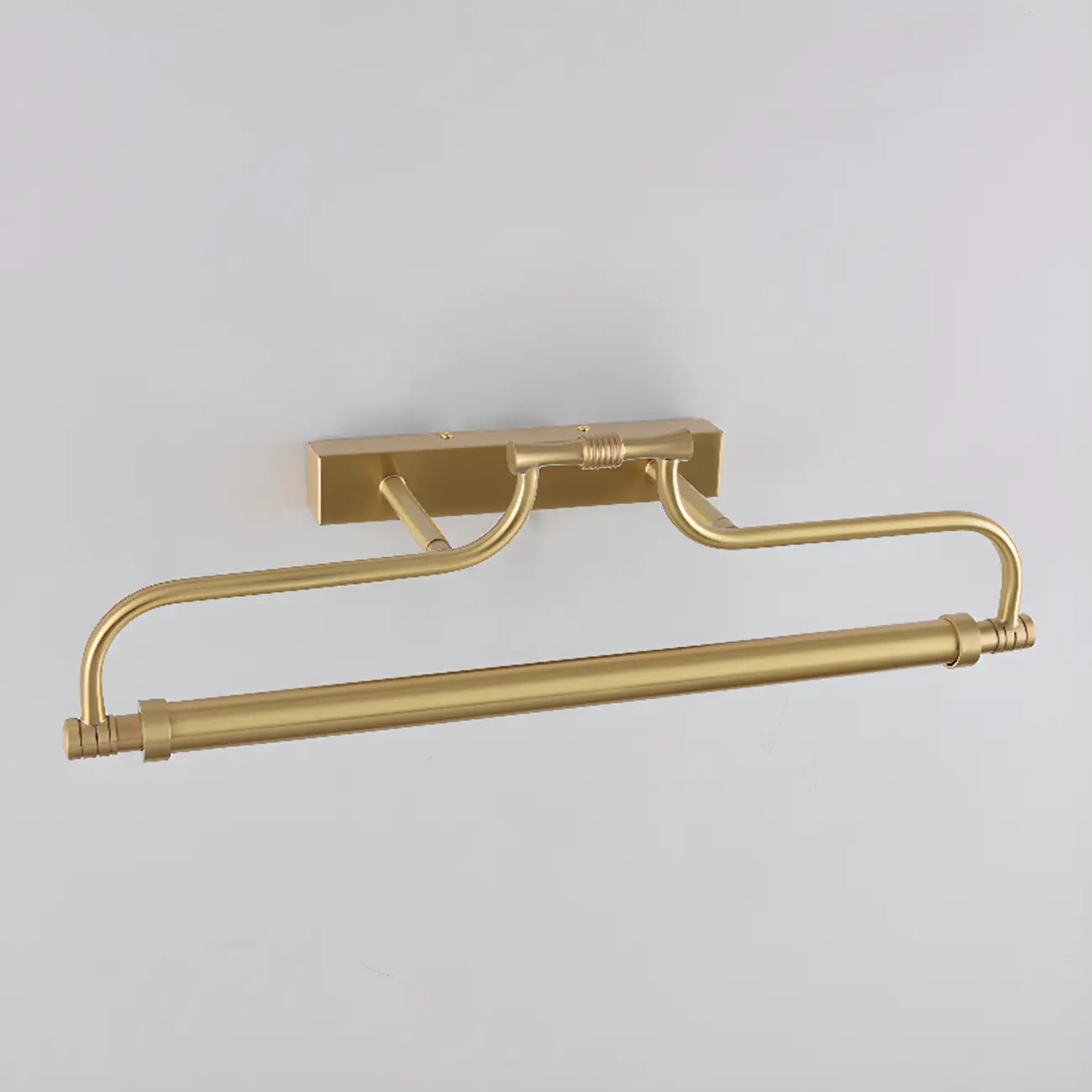 Geometric Gold Metal Vanity Light with LED