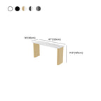 Glam White Stone Metal Striped Pillar Bar Tables