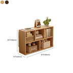 Modern Wooden Compact Bookcase Home Office Shelves