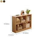 Modern Wooden Compact Bookcase Home Office Shelves