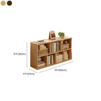 Modern Wooden Compact Bookcase Home Office Shelves