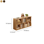 Modern Wooden Compact Bookcase Home Office Shelves