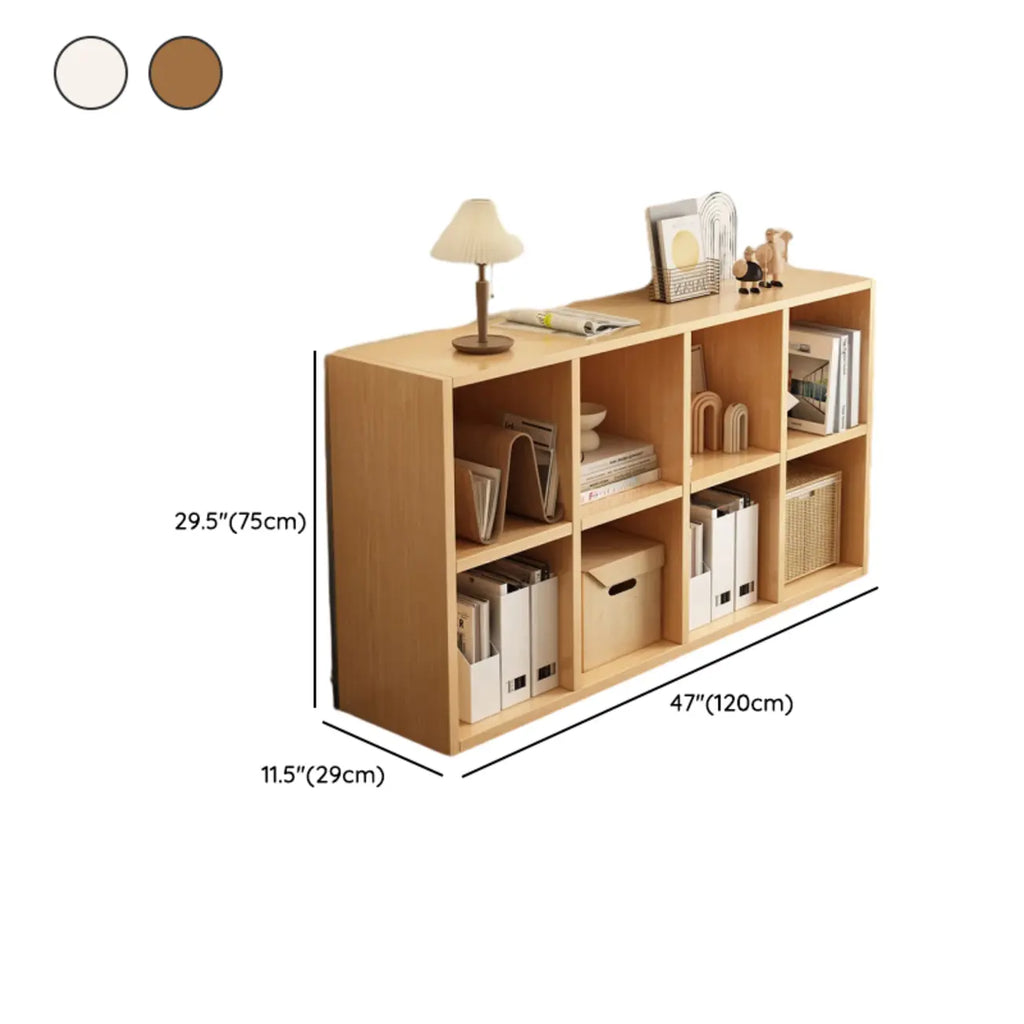 Modern Wooden Compact Office Storage Withe Bookcase