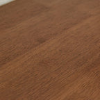 Narrow Modern Wood Brown Vertical Bookcase with Drawers