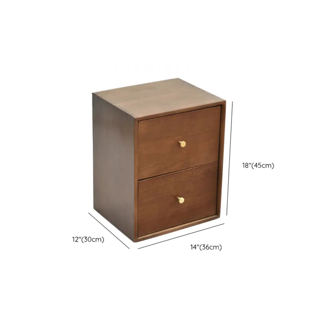 Narrow Modern Wood Brown Vertical Bookcase with Drawers