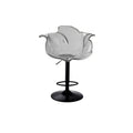 Clear Acrylic Swivel Adjustable Height Bar Stools with Backs