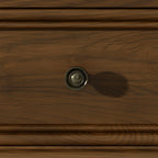 Large Wooden White Storage Sliding Door Display Cabinet