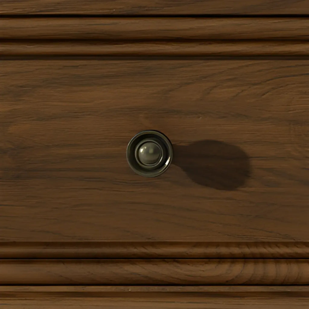 Large Wooden White Storage Sliding Door Display Cabinet