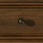 Large Wooden White Storage Sliding Door Display Cabinet