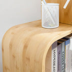 Modern Geometric Open Cube Artistic Oka Bookcase