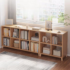 Modern Wood Cube Wood  Bookcase with Versatile Storage