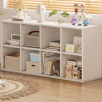 Modern Wood Cube Wood  Bookcase with Versatile Storage