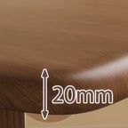 Modern Wood open Low Back Armless Dining Chair