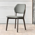Modern Upholstered Dining Chair with Metal Legs