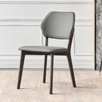 Modern Upholstered Dining Chair with Metal Legs