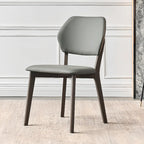 Modern Upholstered Dining Chair with Metal Legs