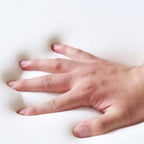 Art Deco Faux Leather Low Back Dining Chair