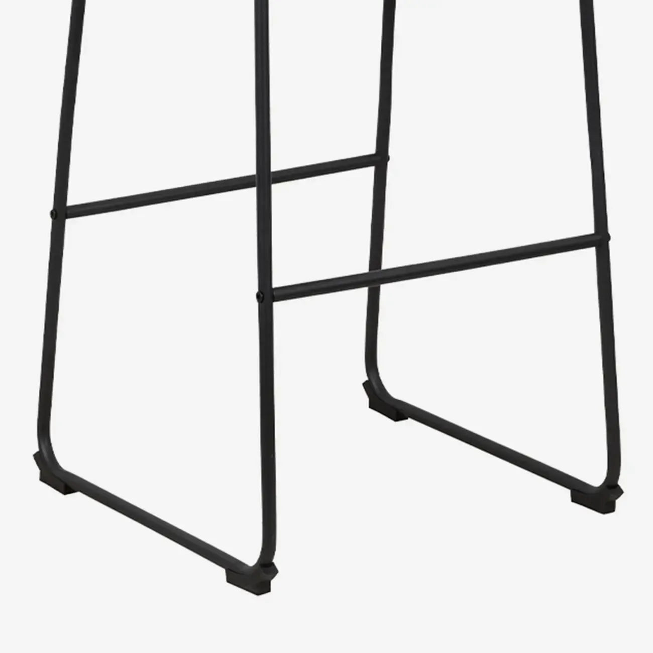 Modern Pedestal Upholstered Leather Counter Height Bar Stools