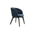 Modern Swivel Barrel Dining Chair with Arms