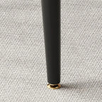 contemporary Upholstered Low Back Chenille Dining Chairs