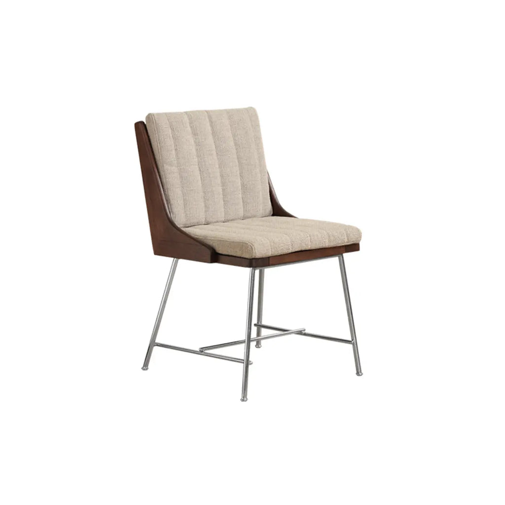 Mid-Century Modern Upholstered Dining Chair
