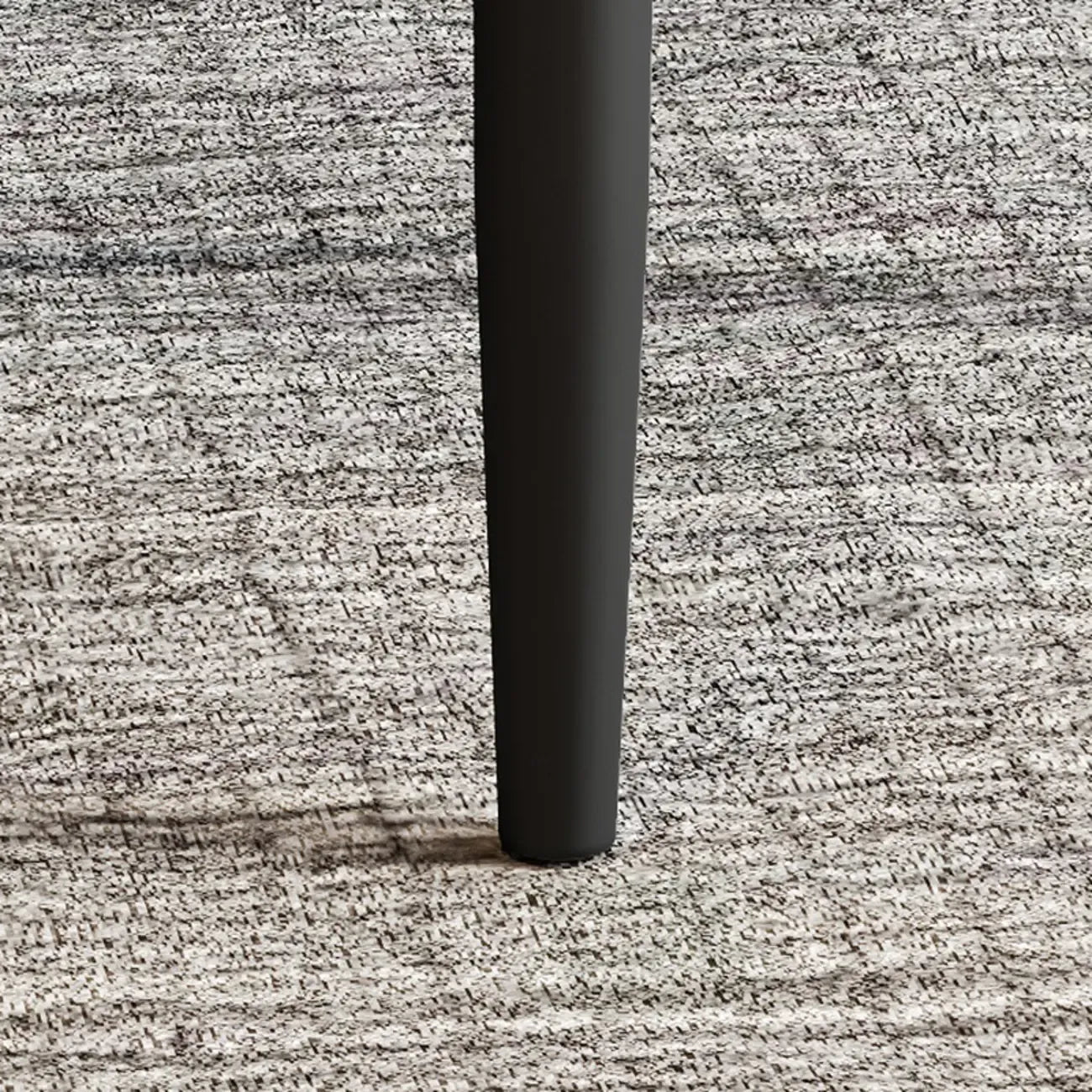 Modern Upholstered Metal Leather Dining Chairs