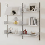 Functional Modern Wood Wall Unit Bookcase