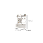 Functional Modern Wood Wall Unit Bookcase