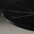 Glam Round Tall Bistro Table Pedestal Base Bar Table