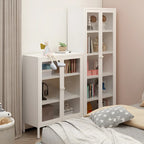 Modern Metal Glass Door Cabinet for Office Storage