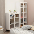 Modern Metal Glass Door Cabinet for Office Storage