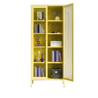 Modern Metal Glass Door Cabinet for Office Storage