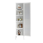 Modern Metal Glass Door Cabinet for Office Storage