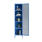 Modern Metal Glass Door Cabinet for Office Storage