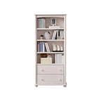 Modern Wooden Bookcase with Shelves for Living Room