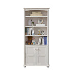 Modern Wooden Bookcase with Shelves for Living Room