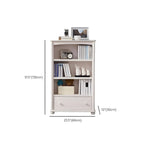 Modern Wooden Bookcase with Shelves for Living Room