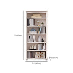 Modern Wooden Bookcase with Shelves for Living Room