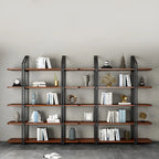 Etagere 5-Tier Pine Wood Open Display Bookcase