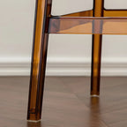 Modern Acrylic Transparent Stylish Rectangle Bar Stool