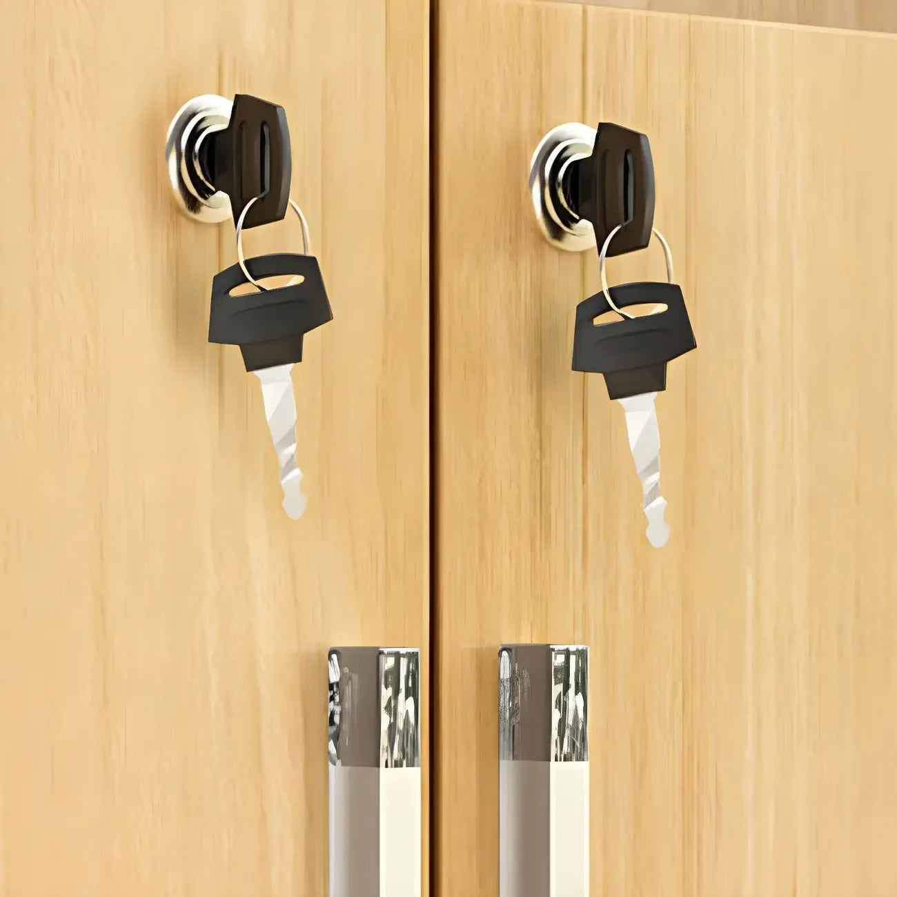 Modern Wood Open Multi-Shelf Large Display Cabinet