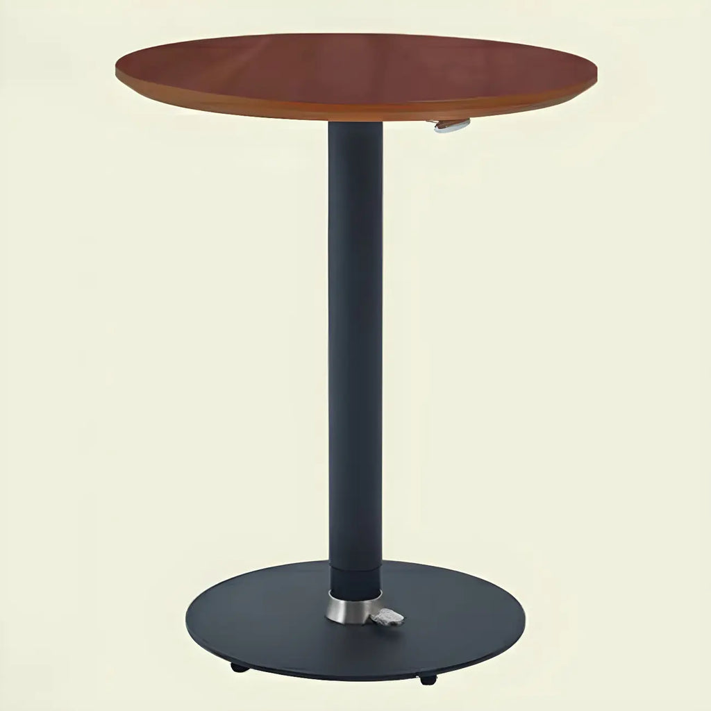 Modern Wood Adjustable Foldable Bar Table for Breakroom