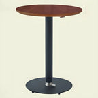 Modern Wood Adjustable Foldable Bar Table for Breakroom