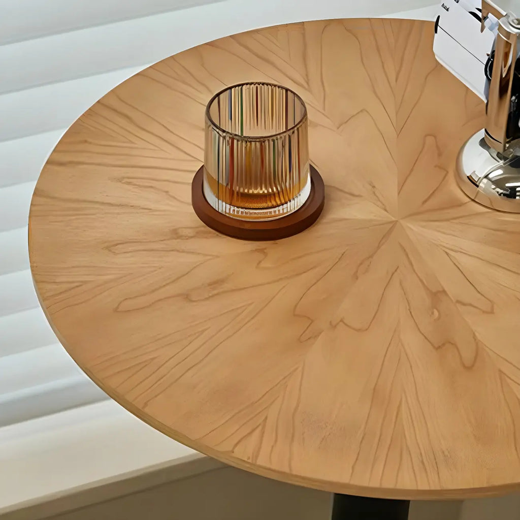 Modern Wood Adjustable Foldable Bar Table for Breakroom