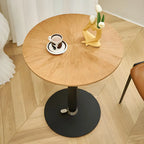 Modern Wood Adjustable Foldable Bar Table for Breakroom