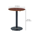 Modern Wood Adjustable Foldable Bar Table for Breakroom